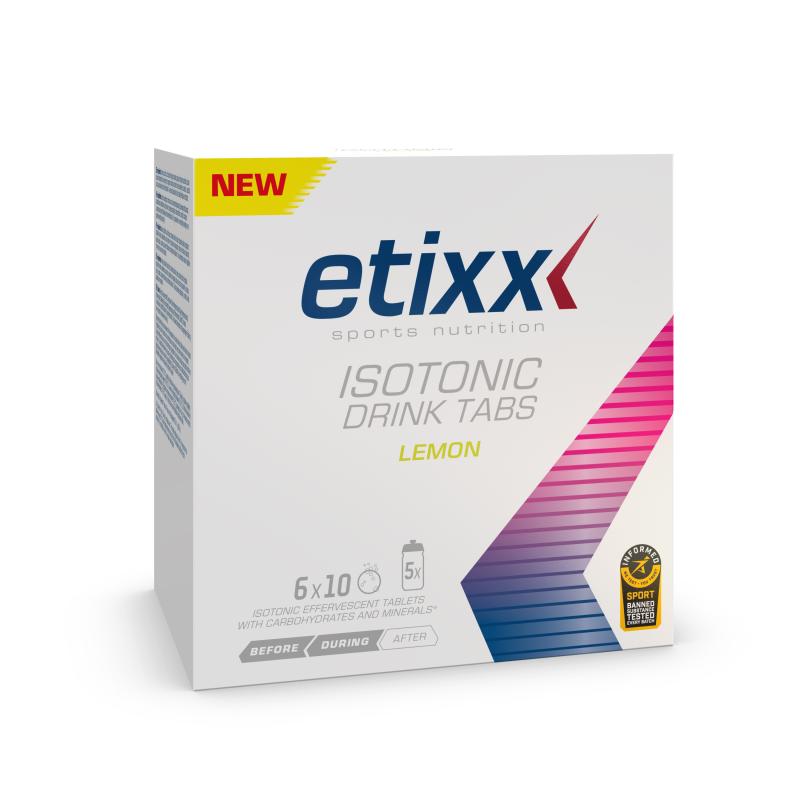 Etixx - ETIXX ISOTONIC DRINK TABS LEMON 6x10 EFF. T. 