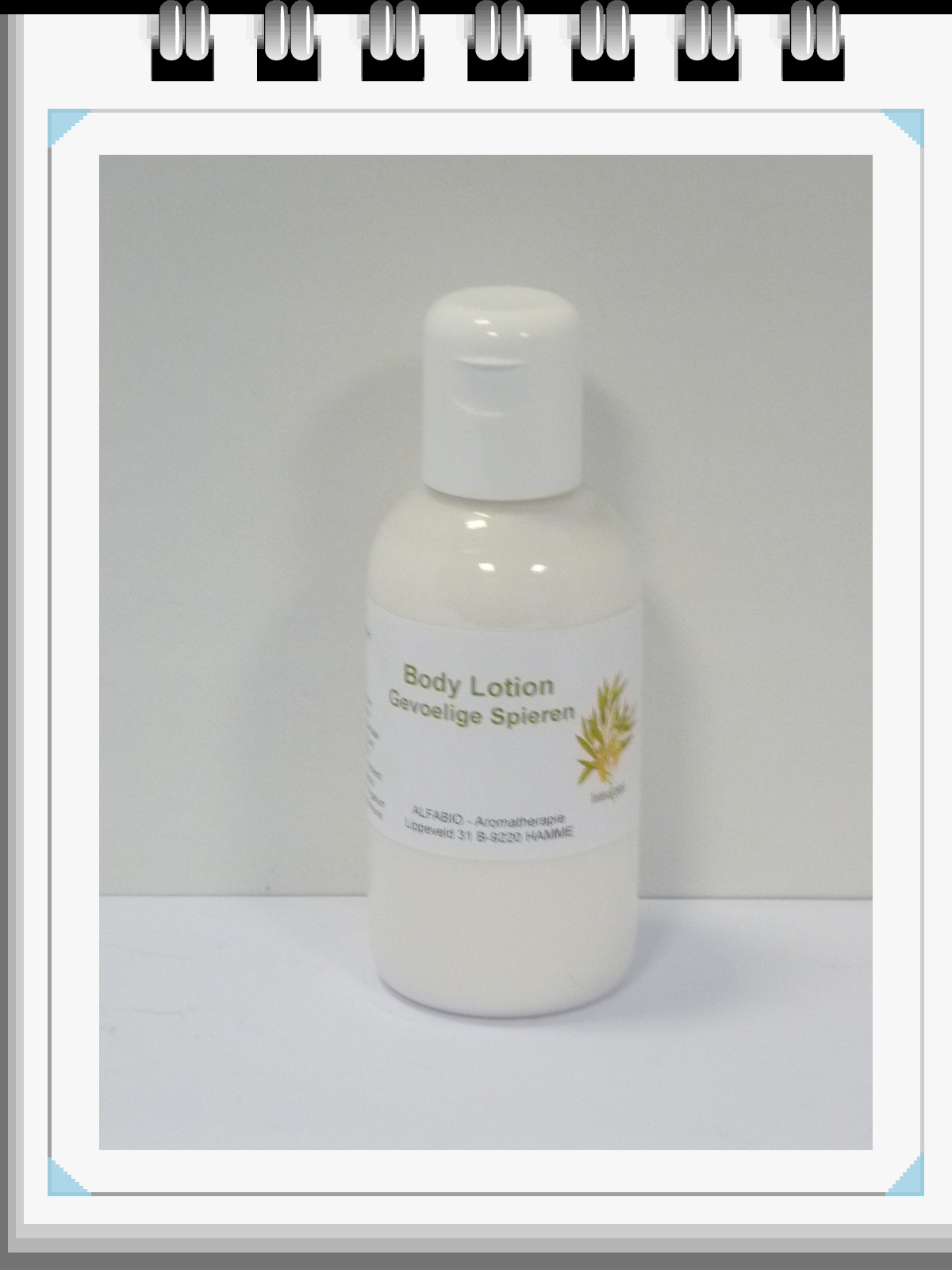 lotion pour le corps - peau sensible 125 gr