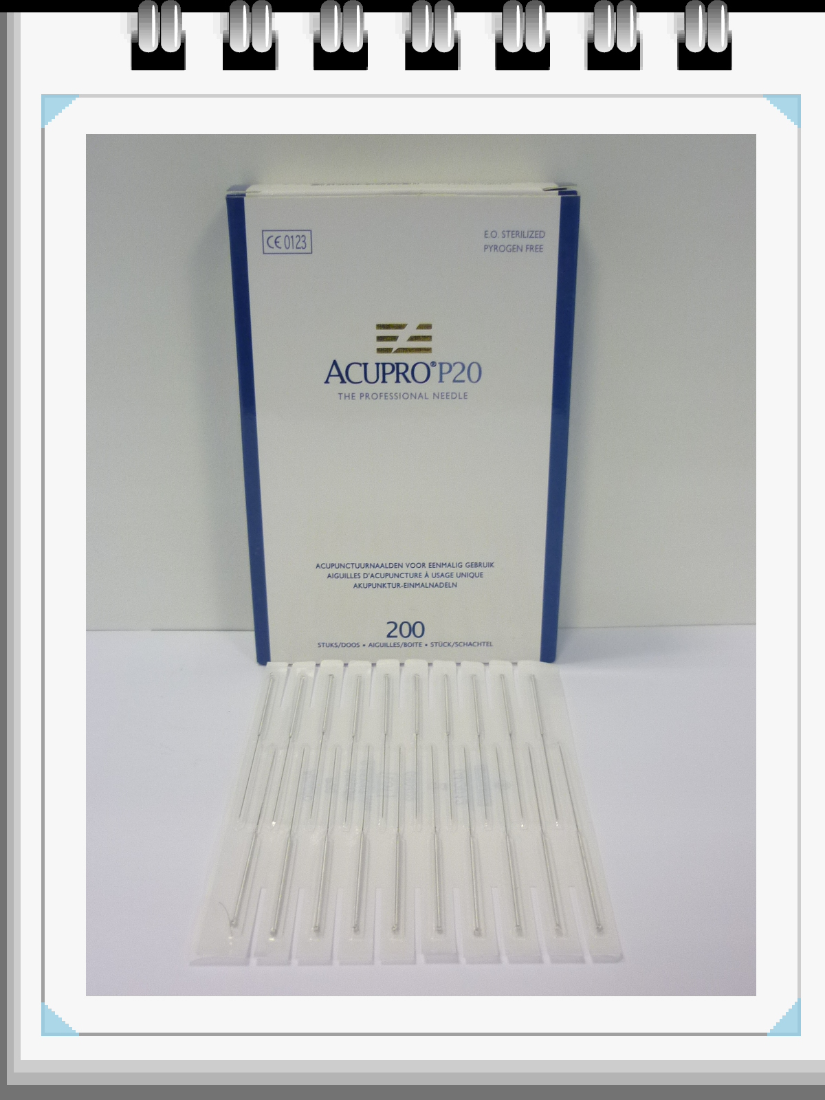 Acupuncture naalden 0,30 x 40mm - p--200 stuks