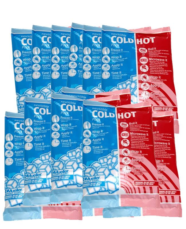 Mueller - Coldpack: Mueller cold--hot, herbruikbaar, 15x22,5cm, per 12