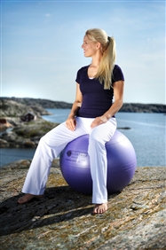 Sissel - Securemax exercise ball - 55cm - lila