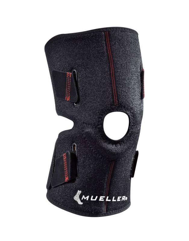 Mueller 4-way adjustable knee support – zwart – onze size