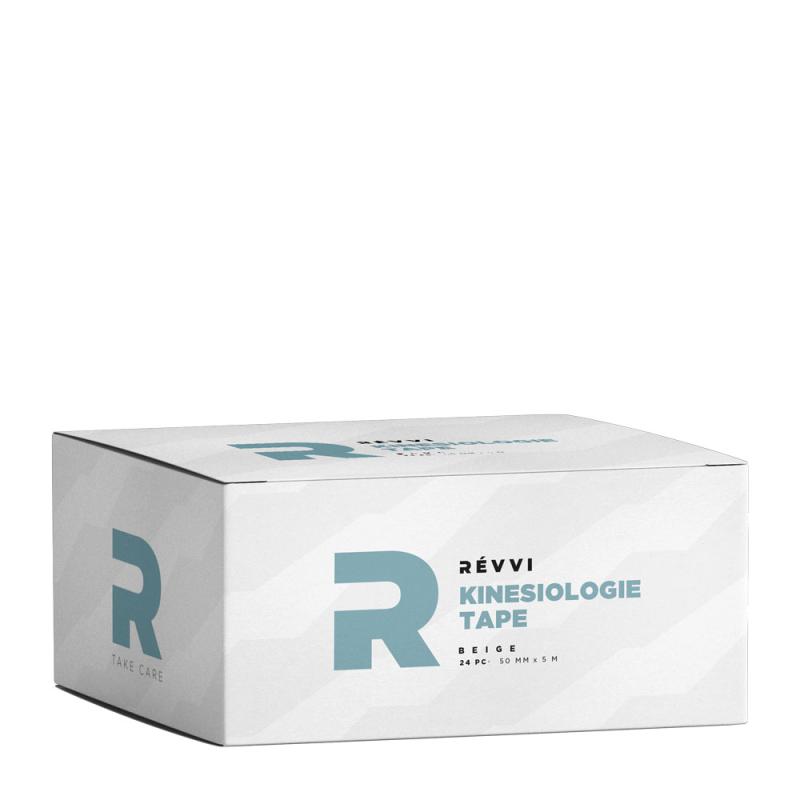 Révvi - Revvi  Kinesiology tape – beige – multibox – 50mm x 5m - 24 rolls--box 