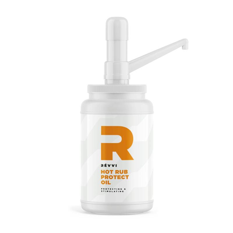 Revvi  HOT RUB protect oil DISPENSER POUR 3 LITRE JAR